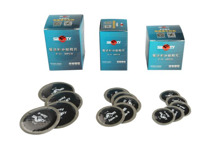 美式翼邊形補胎膠片_輪胎常溫高溫兩用_硫化補胎修補片
